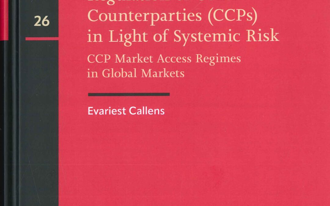 Regulation of central counterparties (CCPs) in light of systemic risk – 2022